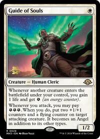 Magic: The Gathering Single - Modern Horizons 3 - Guide of Souls - PRE-RELEASE Rare/0029 - Lightly Played