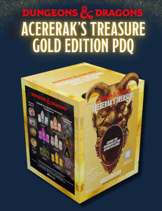 Dungeons & Dragons: Acererak's Treasure Blind Box Display - Gold Edition (25)