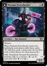 Magic: The Gathering Single - March of the Machine - Nezumi Freewheeler (Foil) - Uncommon/0119 - Lightly Played