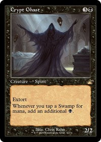 Magic: The Gathering Single - Ravnica Remastered - Crypt Ghast (Retro Frame) - Rare/322 Lightly Played