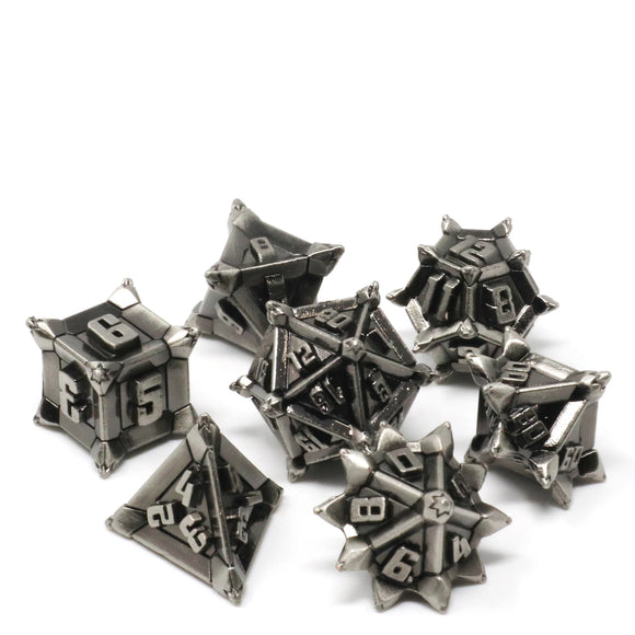 7pc RPG Set - Thorncraft Silver