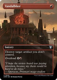 Magic: The Gathering Single - Commander Masters - Vandalblast (Borderless) - Uncommon/0646 - Lightly Played