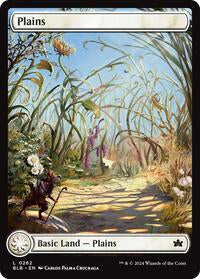 Magic: The Gathering Single - Bloomburrow - Plains (0262) - FOIL Land/0262 - Lightly Played