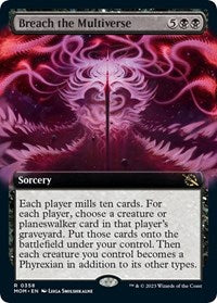 Magic: The Gathering Single - March of the Machine - Breach the Multiverse (Extended Art) - Rare/0358 - Lightly Played
