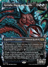 Magic: The Gathering Single - March of the Machine: Multiverse Legends - Gyruda, Doom of Depths - Rare/0042 - Lightly Played