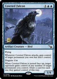 Magic: The Gathering Single - Murders at Karlov Manor (Pre-Release) - Coveted Falcon - Rare/0046  - Lightly Played