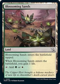 Magic: The Gathering Single - March of the Machine - Blossoming Sands (Foil) - Common/0268 - Lightly Played