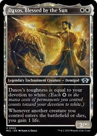 Magic: The Gathering Single - March of the Machine: Multiverse Legends - Daxos, Blessed by the Sun - Uncommon/0002 - Lightly Played