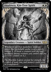 Magic: The Gathering Single - March of the Machine: Multiverse Legends - Anafenza, Kin-Tree Spirit (Foil) - Rare/0001 - Lightly Played