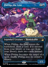 Magic: The Gathering Single - Ravnica Remastered - Fblthp, the Lost (Anime Borderless) - Rare/0420 Lightly Played