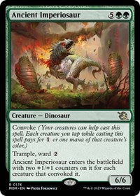 Magic: The Gathering Single - March of the Machine - Ancient Imperiosaur - Rare/0174 - Lightly Played