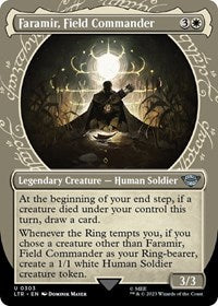 Magic: The Gathering Single - Universes Beyond: The Lord of the Rings: Tales of Middle-earth - Faramir, Field Commander (Showcase) - Uncommon/0303 - Lightly Played