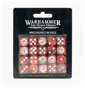 Warhammer Horus Heresy - Mechanicum Dice Set