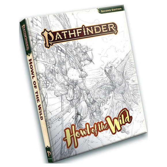 Pathfinder RPG: Howl of the Wild Hardcover (Sketch Cover Edition) (P2)