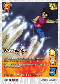 Universus Single - Yu Yu Hakusho: Dark Tournament - Walk The Dog - Ultra Rare/095 - Lightly Played