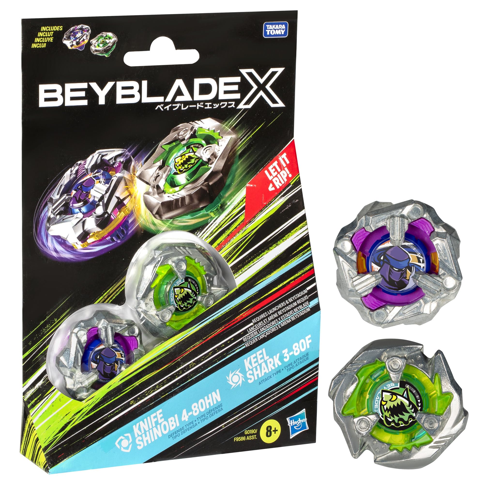 Beyblade: X: 2-Pack – Knucklebones Games & Hobby