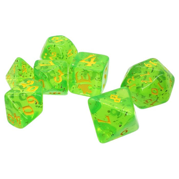 7-Set Munchkin Green with Yellow