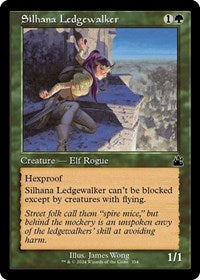 Magic: The Gathering Single - Ravnica Remastered - Silhana Ledgewalker (Retro Frame) - Common/354 Lightly Played