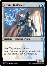 Magic: The Gathering Single - Ravnica Remastered - Azorius Guildmage (Foil) - Uncommon/0165 Lightly Played