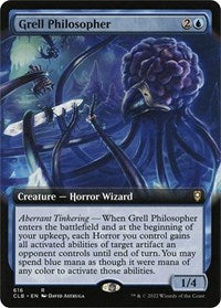 Magic: The Gathering Single - Commander Legends: Battle for Baldur's Gate - Grell Philosopher (Extended Art) - Rare/616 Lightly Played