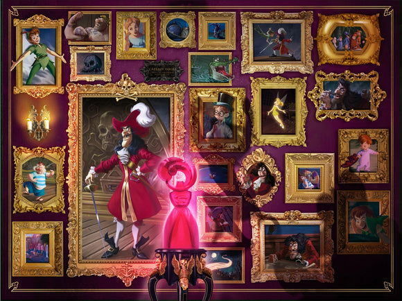 CONSIGNMENT - Disney Villainous 1000 Piece Puzzle - Captain Hook