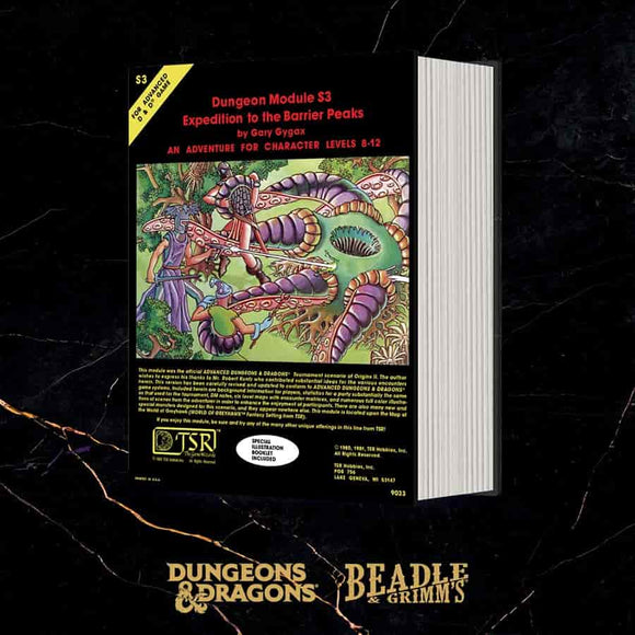 BEADLE AND GRIMM'S: DUNGEONS AND DRAGONS CLASSIC MODULE DICE SET: EXPEDITION TO THE BARRIER PEAKS