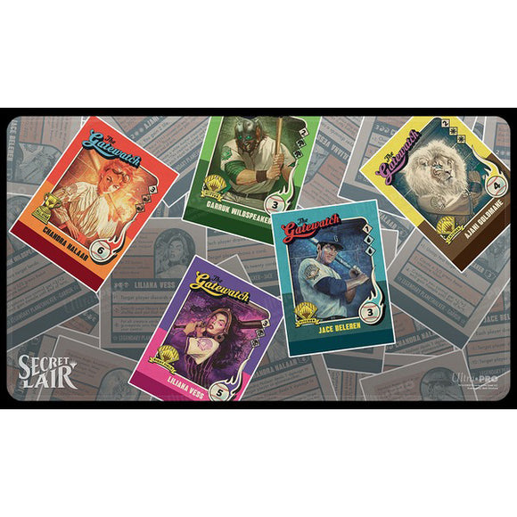 Playmat: MTG Stitched- Secret Lair Fall 2023- Baseballing