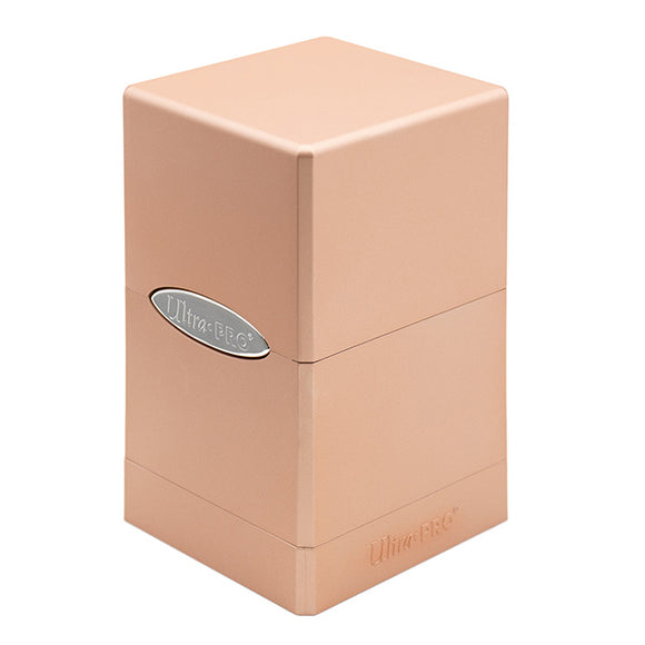 Deckbox: Satin Tower 100+ Metallic- Rose Gold