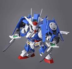 Gunpla: Super Deformed Cross Silhouette - #06 Gundam 00 Diver Ace