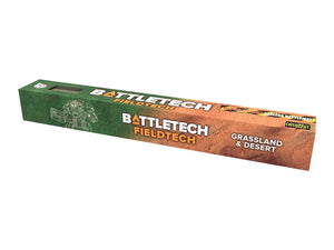 BattleTech: BattleMat - FieldTech Alpha Strike Grasslands/Desert