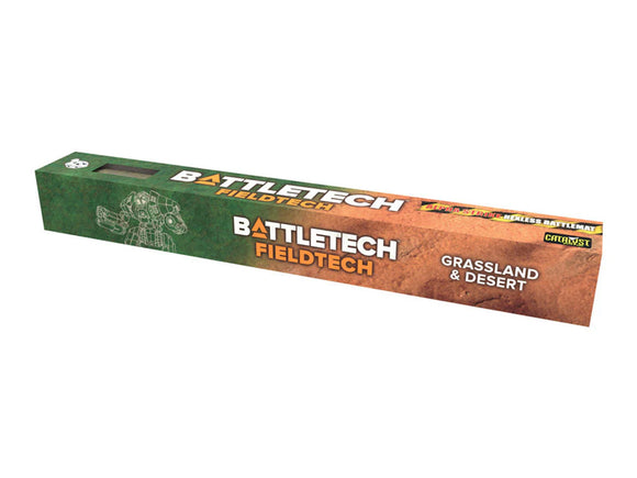 BattleTech: BattleMat - FieldTech Alpha Strike Grasslands/Desert