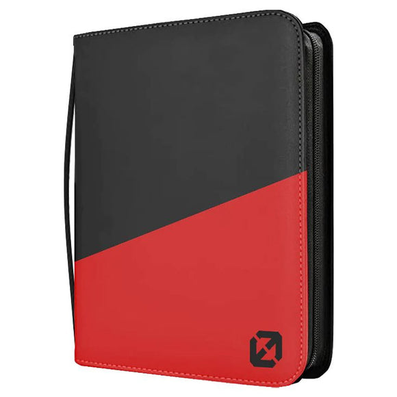 Evoretro Toploader Binder: Black with Red