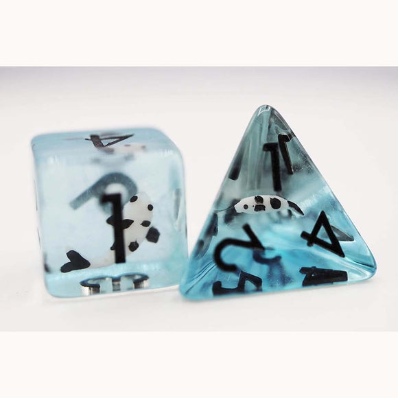 FOAM BRAIN GAMES: RPG DICE SET: LUCKY KOI FISH