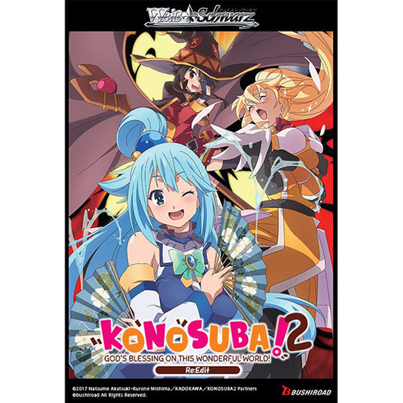 Weiss Schwarz: Konosuba! God’s Blessing on this Wonderful World! Re:Edit Booster Display