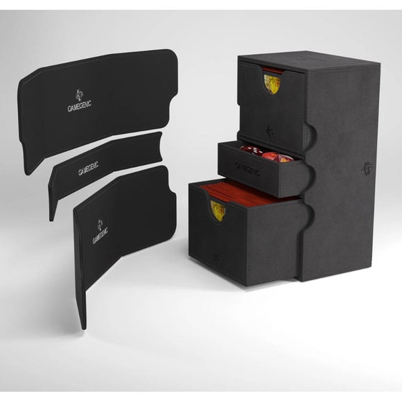 GAMEGENIC: STRONGHOLD DECK BOX 200+ XL (BLACK)