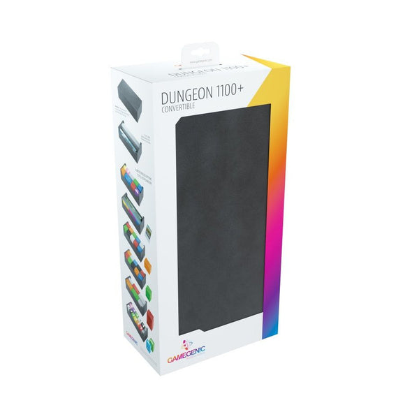 GAMEGENIC: DUNGEON DECK BOX 1100+ MIDNIGHT GRAY