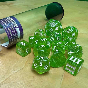 DUNGEON CRAWL CLASSICS DICE: GREENSTONE SHARDS