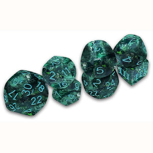 VERDIGRIS GRECIAN VASE DICE (DCC FUNKY 7CT)