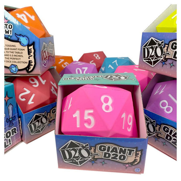 Giant Foam Dice - D20 (Miscellaneous Colors)