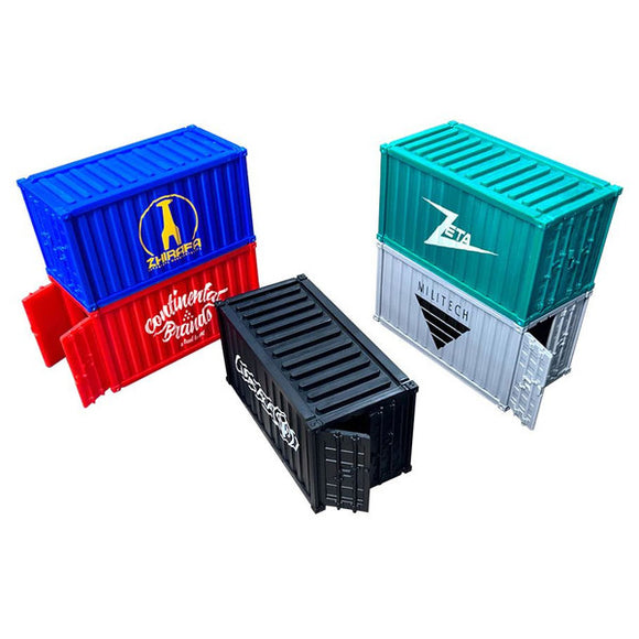 Cyberpunk: Combat Zone: Terrain: Cargo Containers (5)