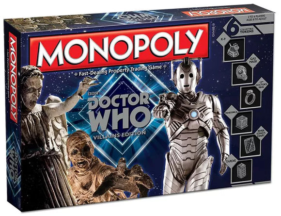 CONSIGNMENT - Monopoly: Doctor Who Villains (2017)