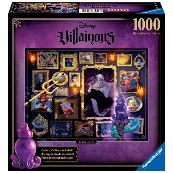 CONSIGNMENT - Disney Villainous 1000 Piece Puzzle - Ursula