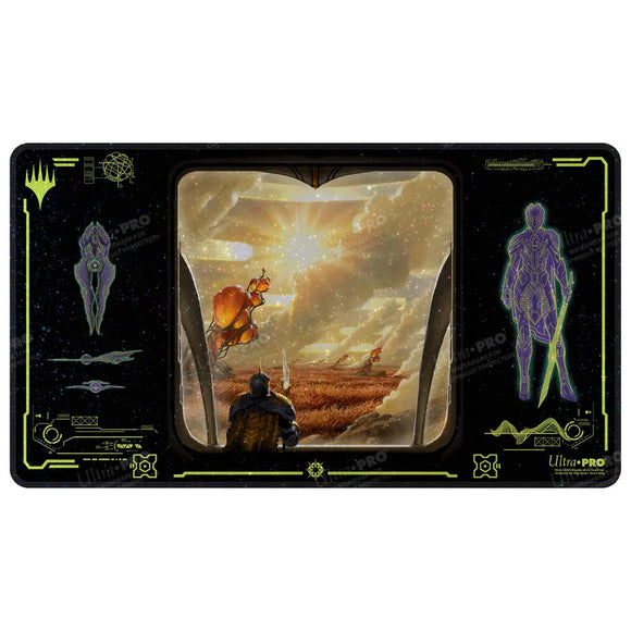 ULTRA PRO: MAGIC THE GATHERING: EDGE OF ETERNITIES: ADAGIA (WINDSWEPT BASTION) HOLOFOIL PLAYMAT