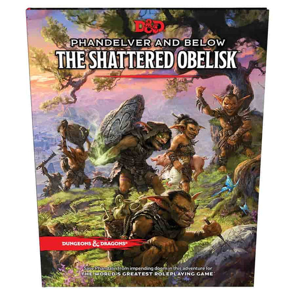 DUNGEONS AND DRAGONS: PHANDELVER AND BELOW: THE SHATTERED OBELISK (STANDARD COVER)