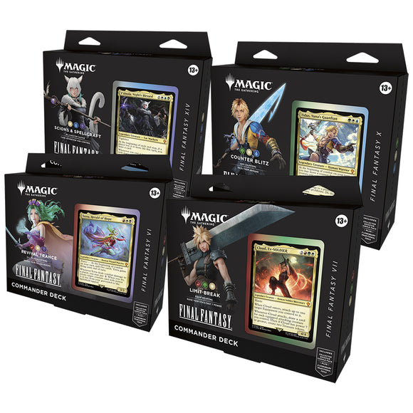 MTG: Universes Beyond- Final Fantasy Commander Deck