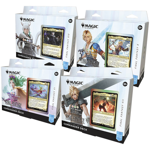MTG: Universes Beyond- Final Fantasy Commander Deck, Collector Edition