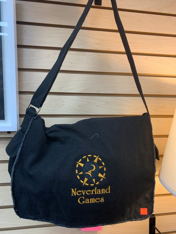 Messenger Bag Black w/logo