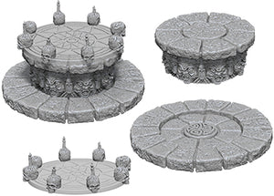 WizKids Deep Cuts Unpainted Miniatures: W5 Magic Dias
