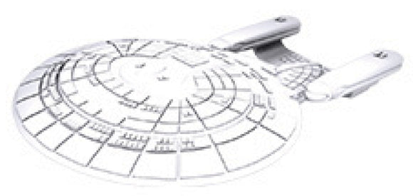 Star Trek Deep Cuts Unpainted Ships: Galaxy Class
