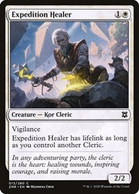 Magic: The Gathering Single - Zendikar Rising - Expedition Healer Common/013 Lightly Played